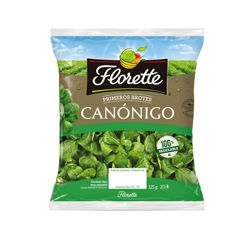 Canónigo 100 Gr Lavado Florette | Chef Fruit