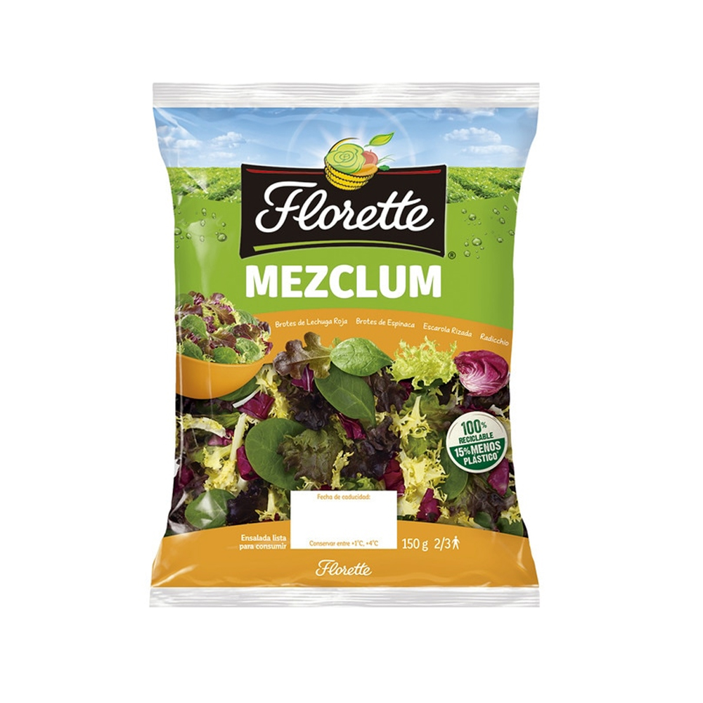 Ensalada Mézclum 150Gr Florette | Chef Fruit