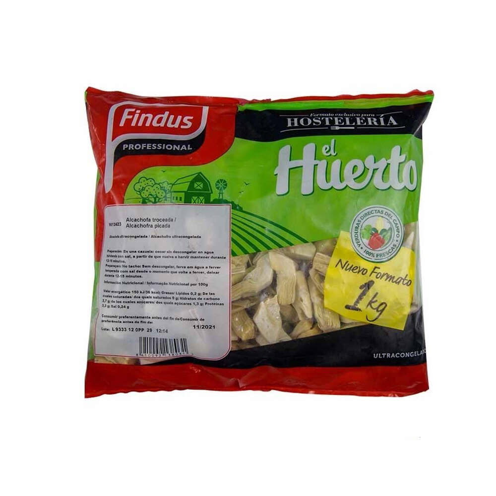 Alcachofa Troceada Congelado 1Kg Findus | Chef Fruit