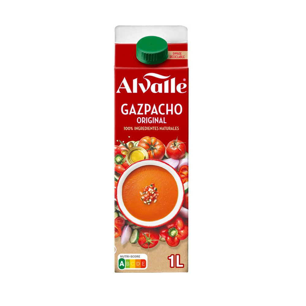 Gazpacho Original Alvalle 1L | Chef Fruit