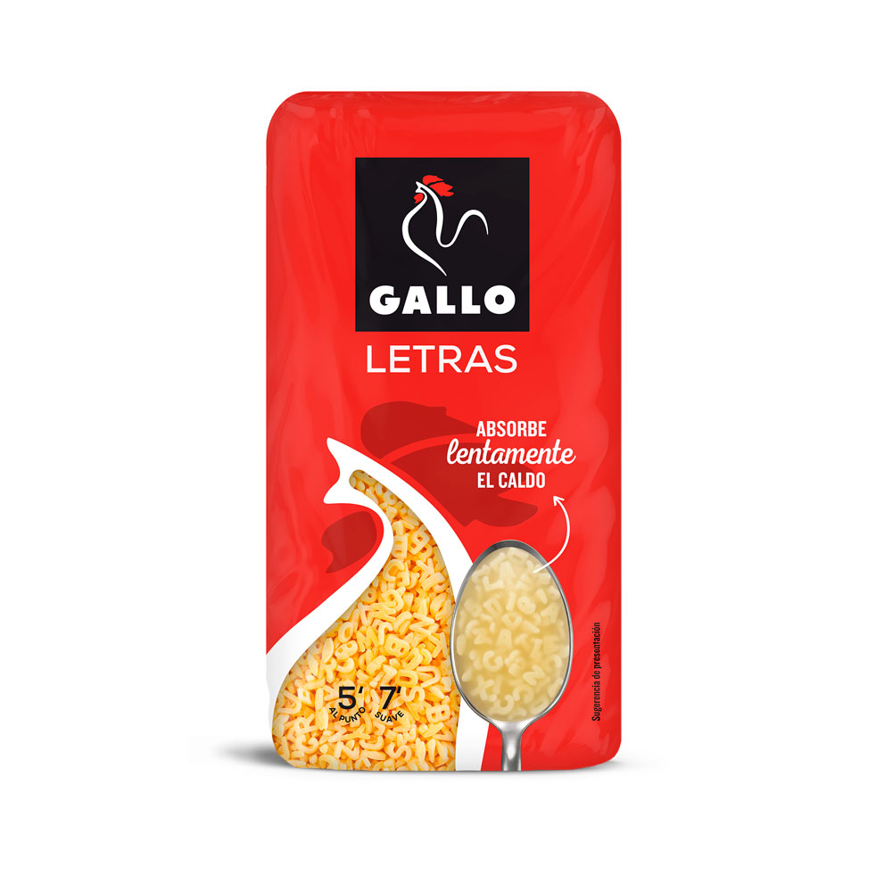 Letras Gallo 450Gr | Chef Fruit