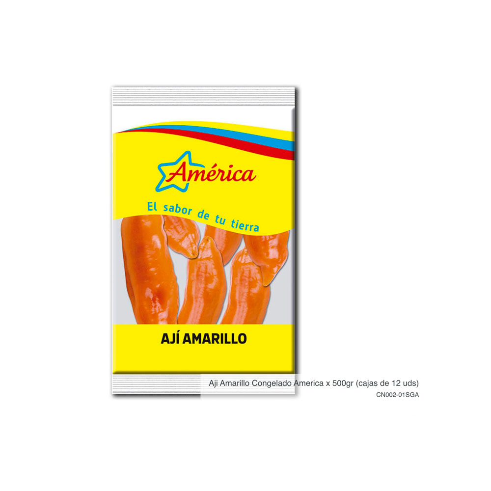 Aji Amarillo Congelado 500Grs. América | Chef Fruit