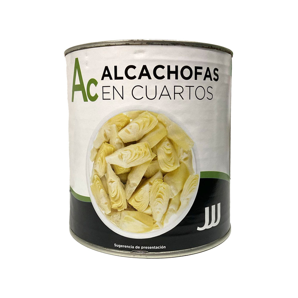 Alcachofa Cuartos Lata 3Kg | Chef Fruit