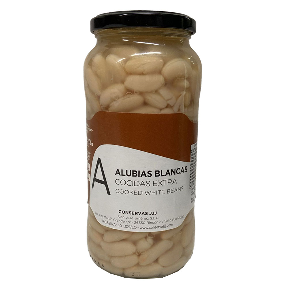 Alubia Blanca Tarro Cristal 720Ml | Chef Fruit