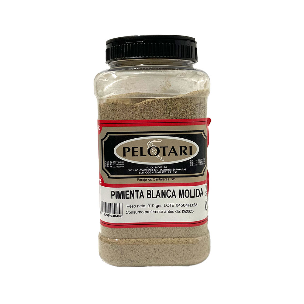 Pimienta Blanca Molida 910Gr | Chef Fruit