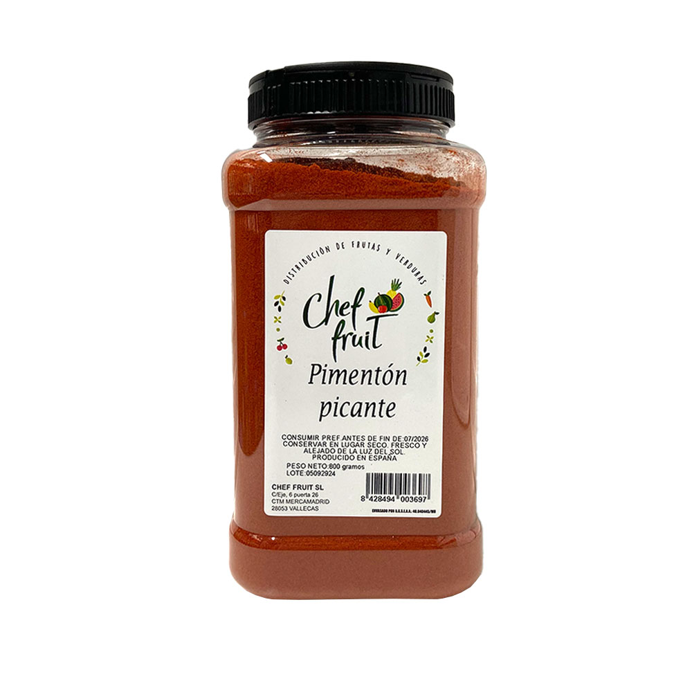 Pimentón Picante Esencia 910Gr | Chef Fruit