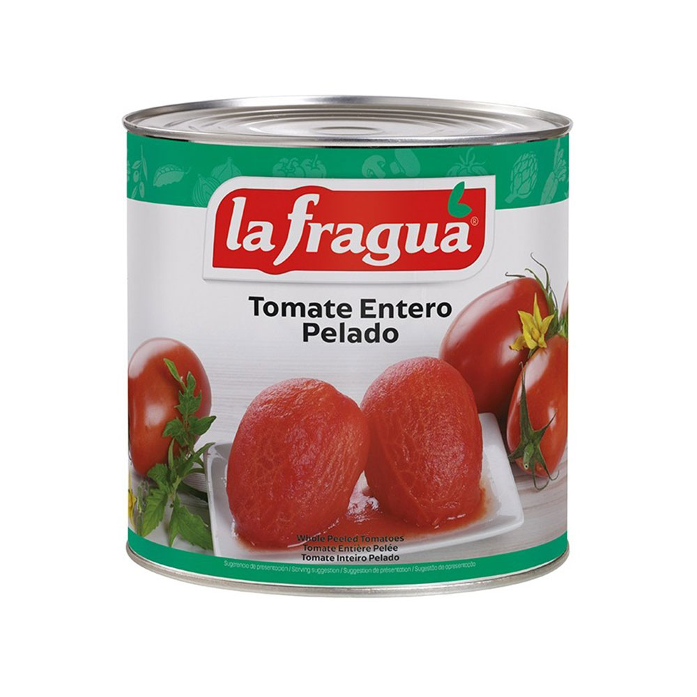 Tomate Entero Pelado Lata 5Kg | Chef Fruit