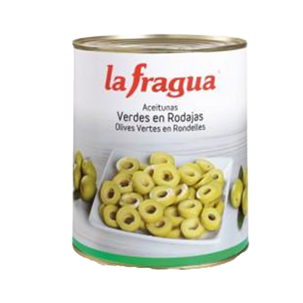 Aceituna Verde Rodajas Laminada 3Kg | Chef Fruit