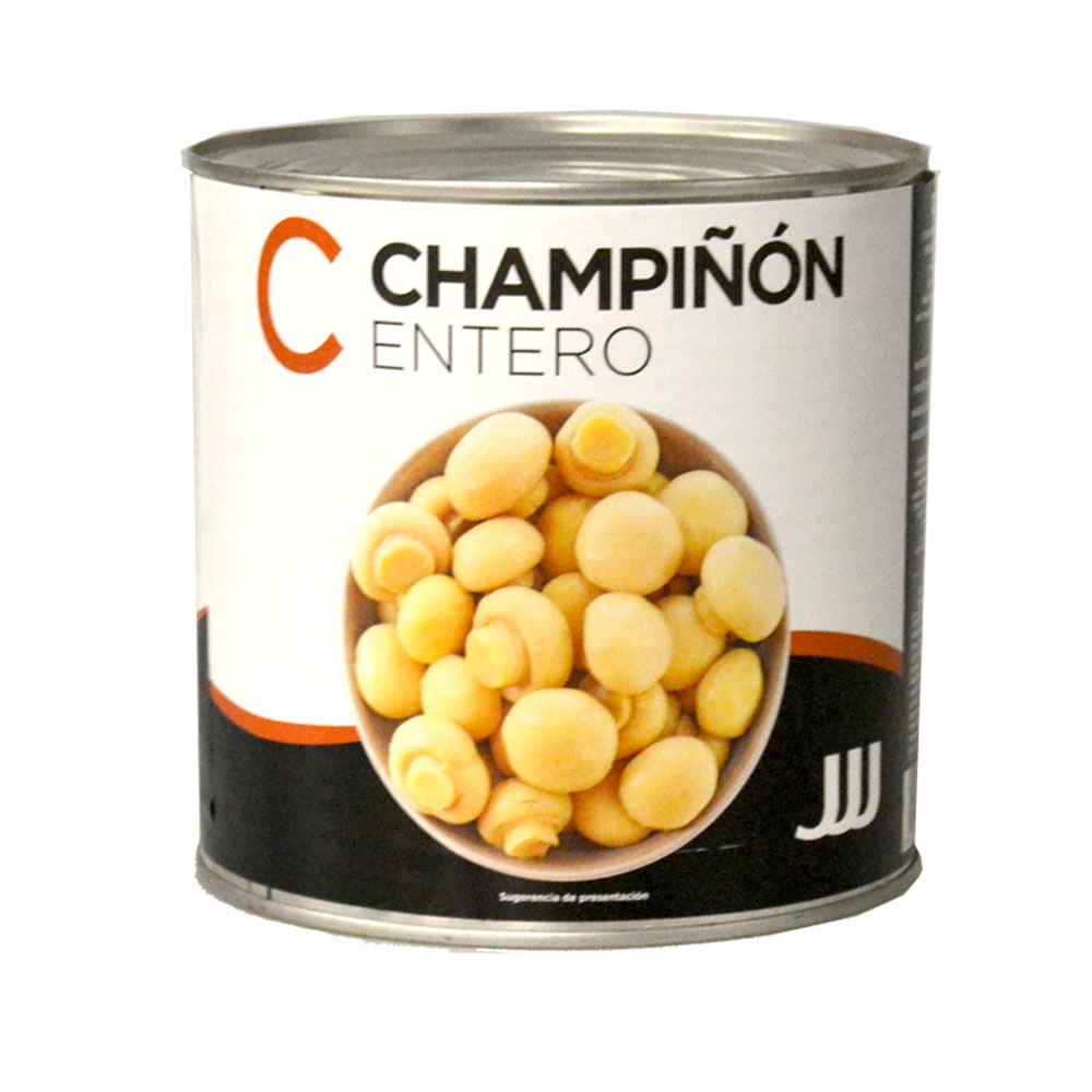 Champiñón Entero Conservas (Lata 3Kg) | Chef Fruit