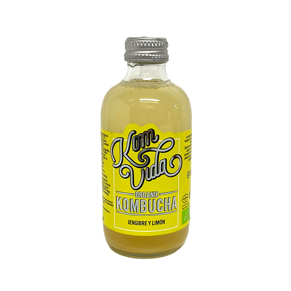 Kombucha Jengibre y Limón 250Ml (12 Ud) | Chef Fruit