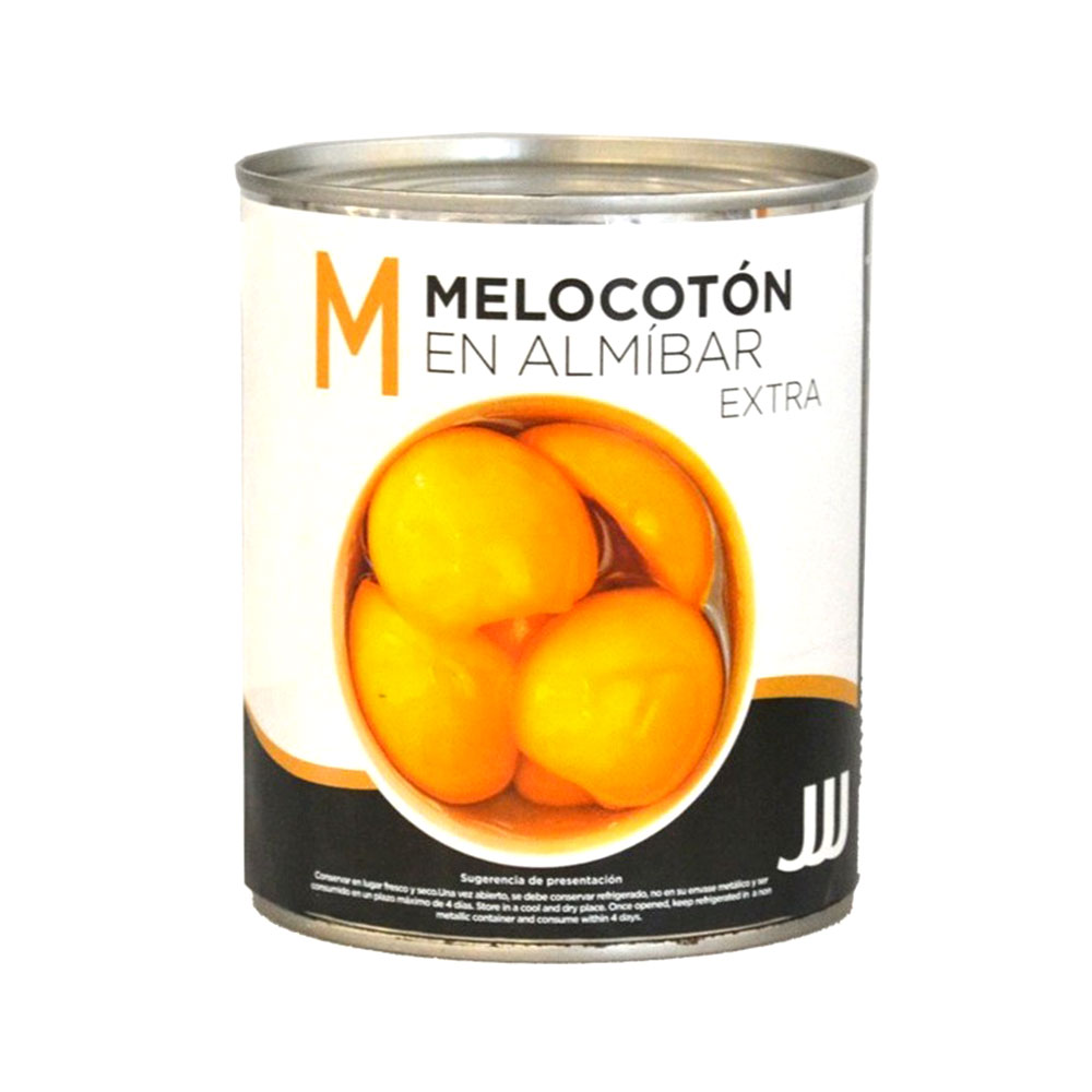 Melocotón Mitades en Almíbar Lata 2.6Kg | Chef Fruit