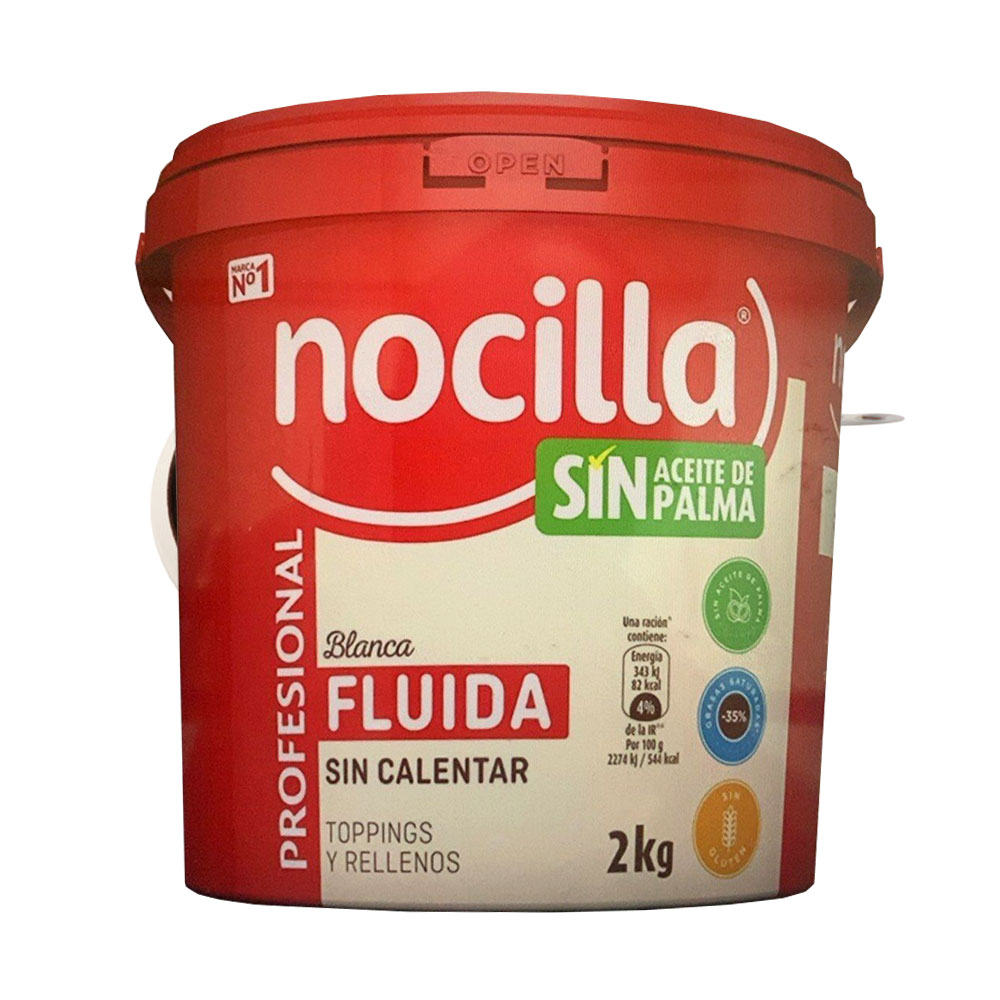 Nocilla Blanca Fluida 2Kg | Chef Fruit