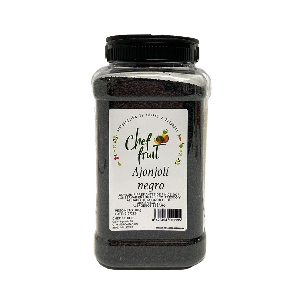 Sésamo Negro 700Gr | Chef Fruit