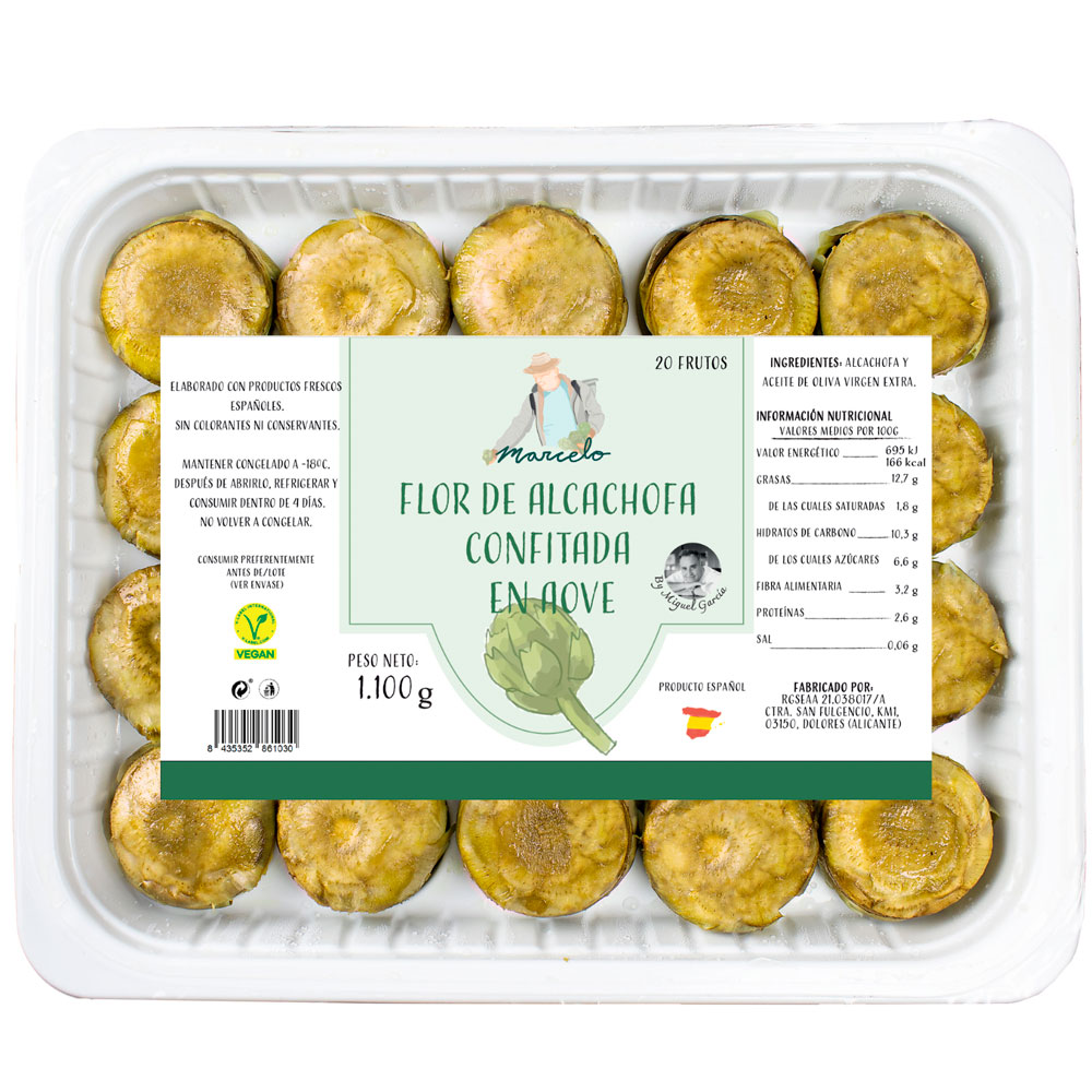 Flor de Alcachofa Conf. 20Ud.Marcelo | Chef Fruit