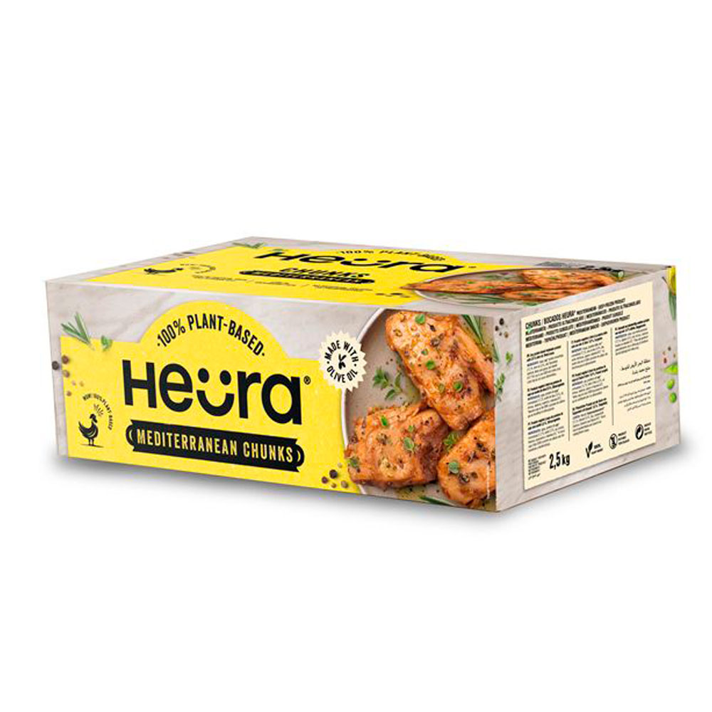 Bocado Mediterráneo Caja 2.5Kgs. Heura | Chef Fruit