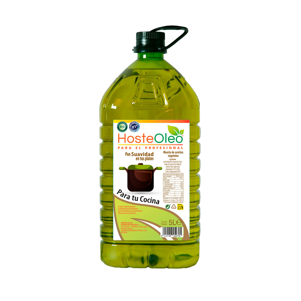 Aceite Preparado Graso 5L Hosteoleo | Chef Fruit