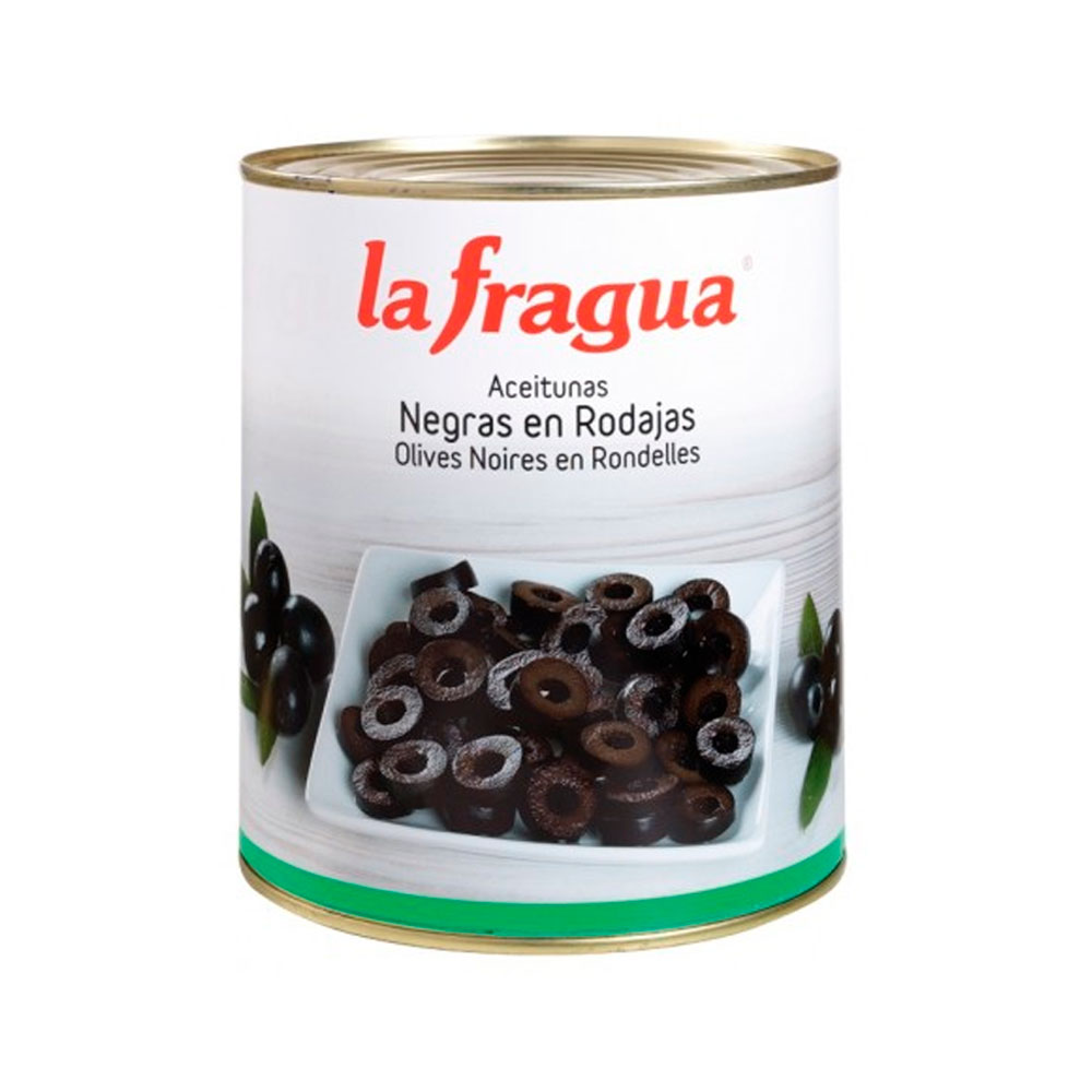 Aceituna Negra Rodaja-Laminada Lata 3Kgs | Chef Fruit