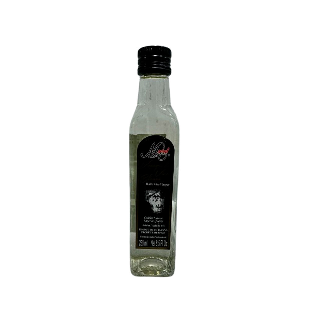 Vinagre Botella Pequeña Vino Blanco 250Ml | Chef Fruit